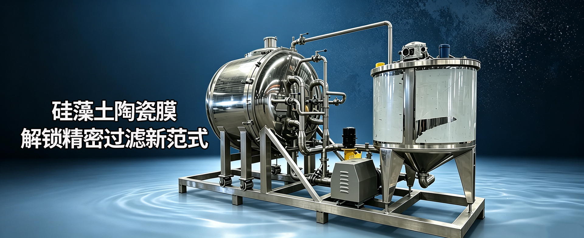 硅藻土陶瓷膜过滤机 高效过滤解决方案